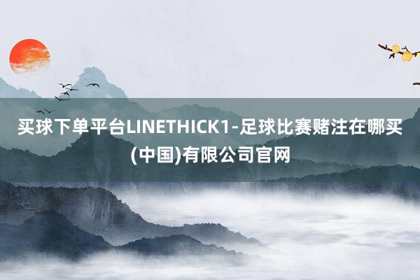 买球下单平台LINETHICK1-足球比赛赌注在哪买(中国)有限公司官网