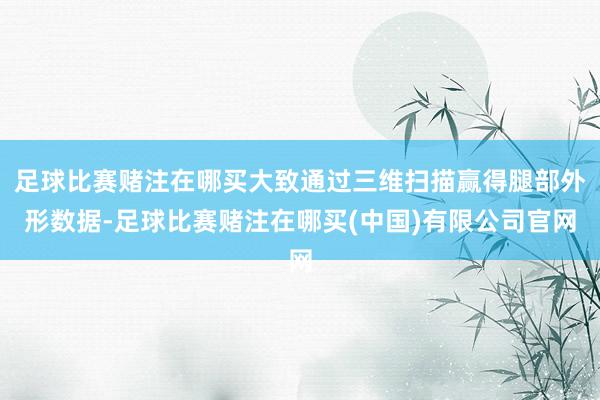 足球比赛赌注在哪买大致通过三维扫描赢得腿部外形数据-足球比赛赌注在哪买(中国)有限公司官网