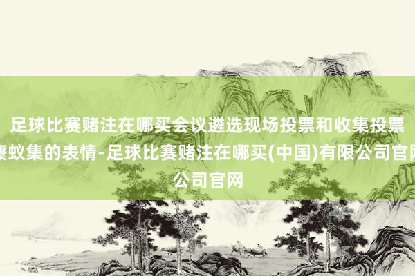 足球比赛赌注在哪买会议遴选现场投票和收集投票麇蚁集的表情-足球比赛赌注在哪买(中国)有限公司官网