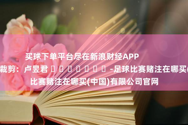 买球下单平台尽在新浪财经APP 包袱裁剪:卢昱君 -足球比赛赌注在哪买(中国)有限公司官网